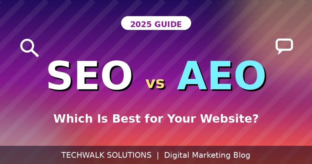 SEO vs AEO comparison graphic - which strategy is best for your website in 2025 This still contains your focus keyword naturally, but it also gives Google Images and screen readers something meaningful to work with. Want me to swap it, or keep the URL as you specified? Seo or aeo which is best for your website in 2025 Image · JPG 