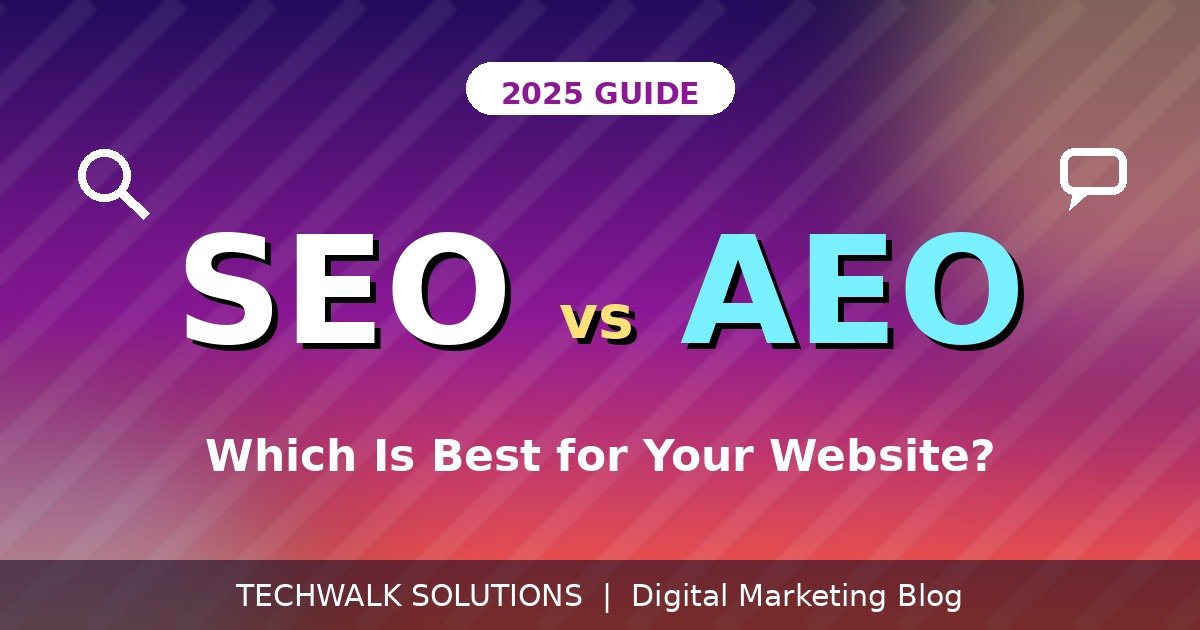Read more about the article SEO or AEO: Which is best for Your Website in 2025?