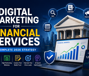 Digital Marketing for Financial Services: A Complete 2026 Strategy for SEO, Websites, Content, Paid Ads & AI Search
